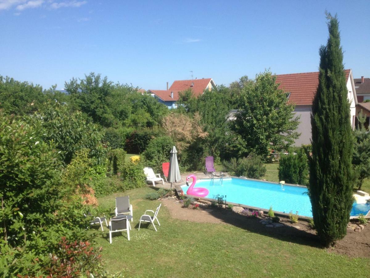 Gite Des 3 Cigognes Colmar Bagian luar foto